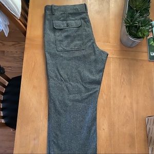 Banana Republic wool drawstring pants 38W x 32 L